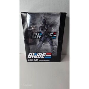 Hasbro GI Joe Snake Eyes PCS Collectible 8" Statue 2020 Brand New NRFB Great‎